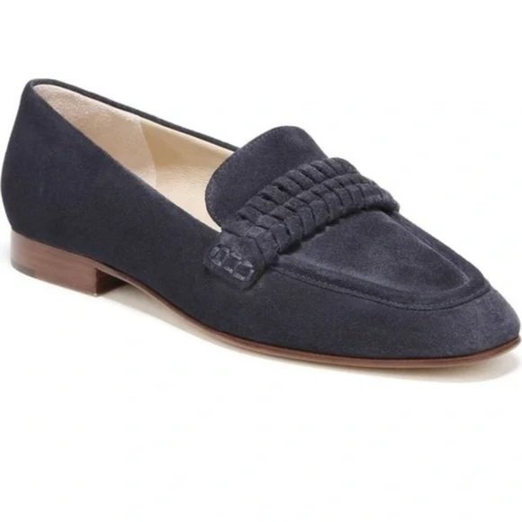 Veronica Beard Shoes - 🆕 VERONICA BEARD Arlie Loafer Shoes Suede Navy Blue 9.5